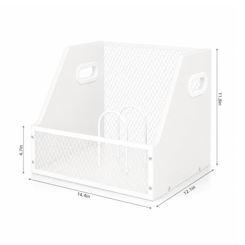Vinyl Record Storage Crate for 60+ Records, Wooden Record Holder - Image 3