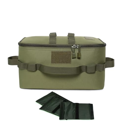 Tactical Camping Storage Bag 11L, 600D Nylon Cookware - Image 2