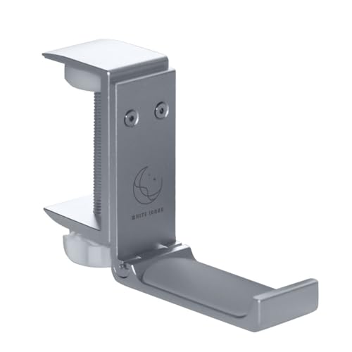 Under Desk Headphone Hanger, Foldable Aluminum Headset - Image 2