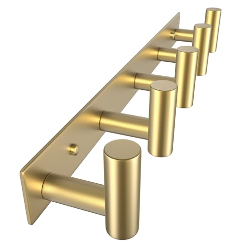 VAEHOLD Hat and Coat Wall Mount Rack - Hooks for Robes, Bags - Image 2