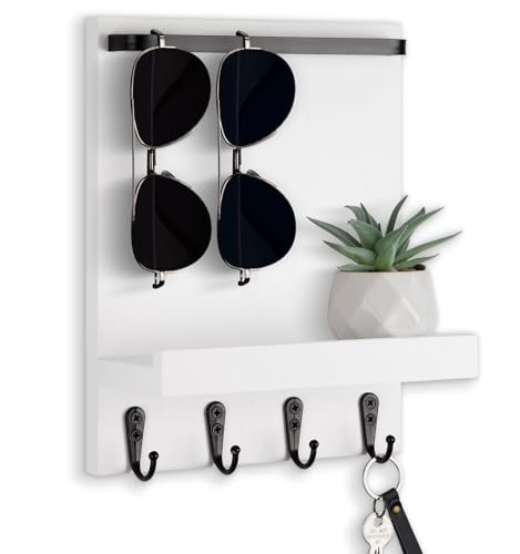 Key Holder Wall Mount, Key and Sunglasses Holder for Wall - Image 2