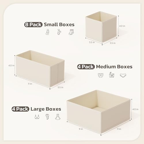 Drawer Organizer, 16 Pack Baby Dresser Organizer for Nursery - Image 4