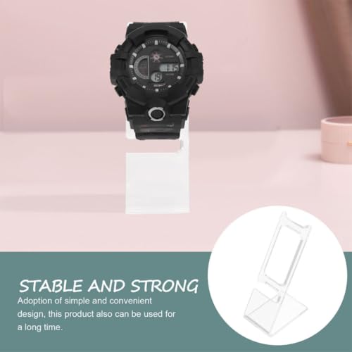 50pcs Watch Display Stand for Jewelry Plastic L Shaped - Image 4