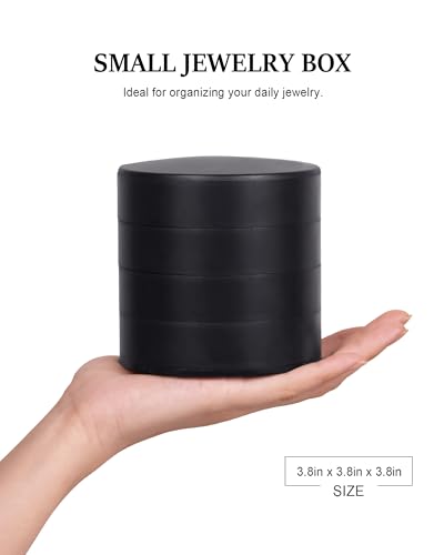 CONBOLA Jewelry Organizer, Small Jewelry Storage Box - Image 5