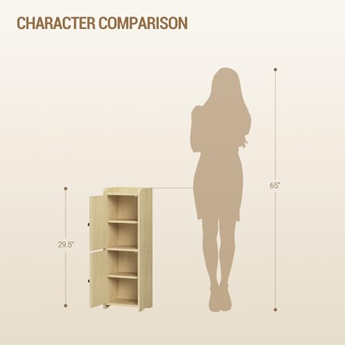 Hzuaneri Bathroom Storage Cabinet, Small Corner Floo | All Products - Image 4