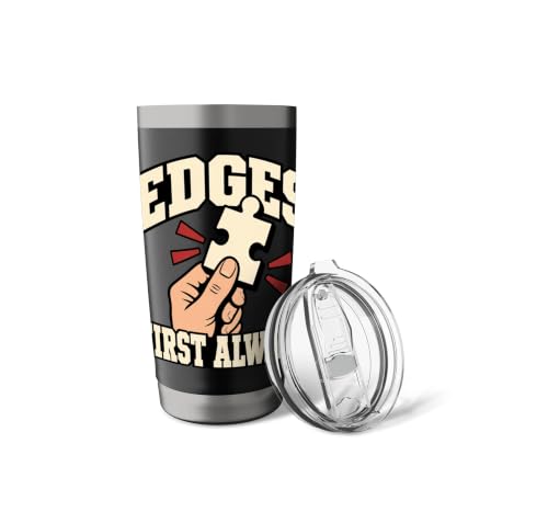 Jigsaw Puzzle Edges First Always Hobby Fan Pieces Funny Stainless - Image 7