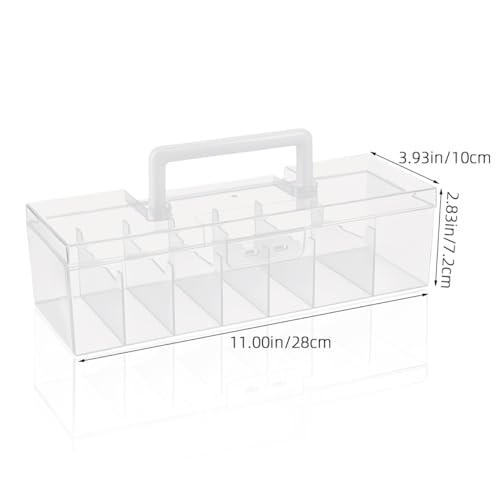 Clear Plastic Seed Organizer Box with Dividers 11 | Home Organization - Image 4