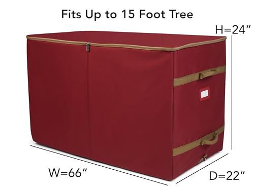 Covermates Christmas Tree Structured Rolling Bag, Fits up 9 ft - Image 4