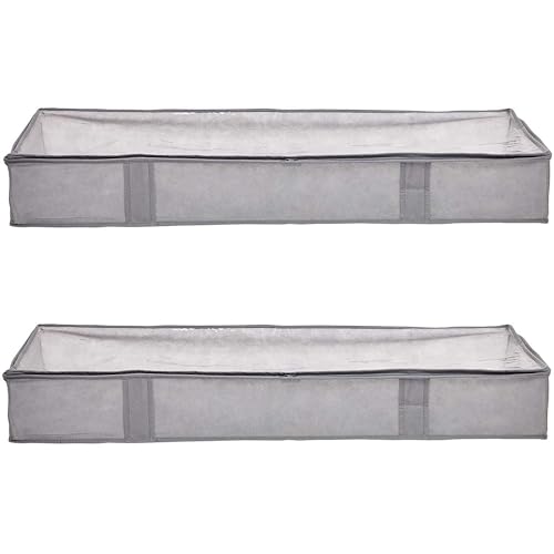 Amazon Basics Under Bed Storage Bags for Clothes and Blankets - Image 2