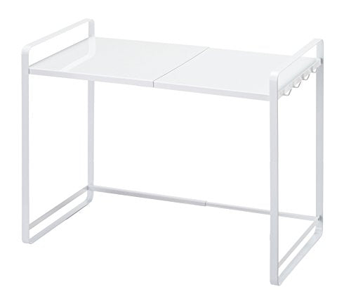 YAMAZAKI Home Expandable Kitchen Counter Organizer, Steel - Image 2