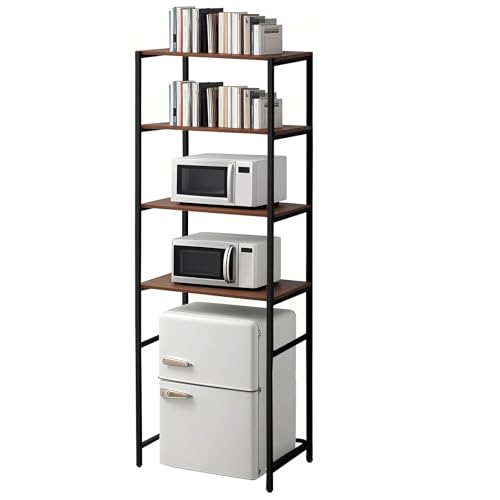 Colingmill 4 Tier Black Mini Fridge Stand with Stora | All Products - Image 2