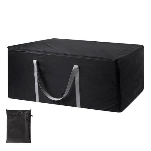 Uranshin 177 Gallon Patio Cushion Storage Bag with Zippers - Image 2