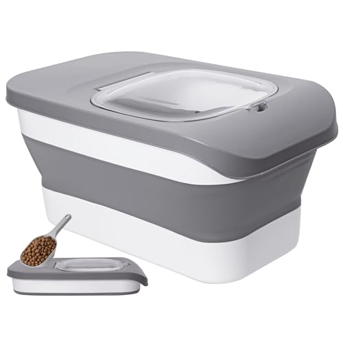 10-13 Lbs Dog Food Storage Container,Collapsible Dog Food - Image 2