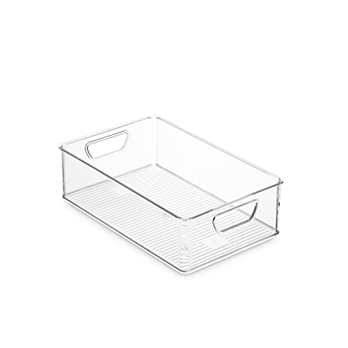 Munfix Set Of 16 Refrigerator Organizer Bins - Plastic Pantry - Image 7
