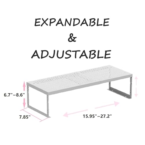 Stackable Expandable Metal Shelf Organizer | Home Organization - Image 4