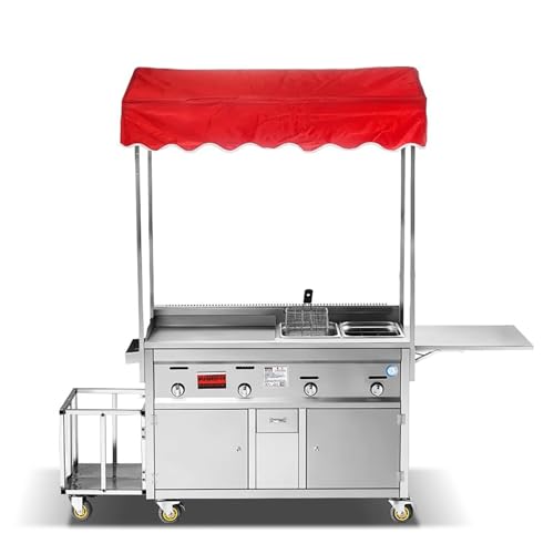 Outdoor Vendor cart,Food Trailer Fully Equipped Mobile Food - Image 2