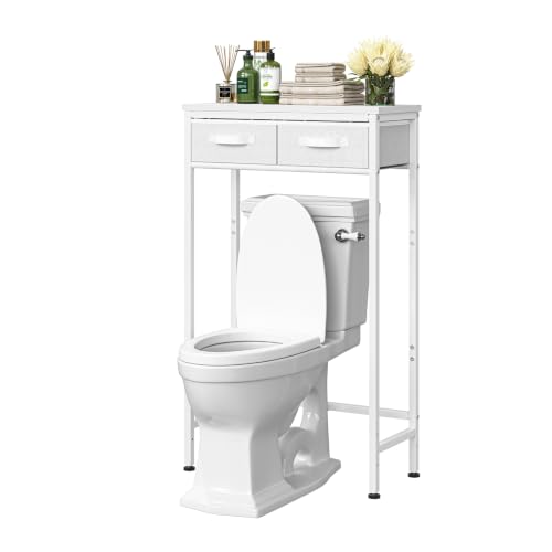 Simple Trending 2-Tier Over The Toilet Storage with 2 - Image 2