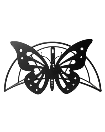 Butterfly Garden Hose Holder Wall Mount MetalHeavy Duty Hose - Image 2