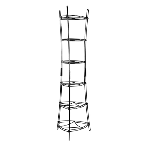 Lodge Cookware Storage Tower 6-Tier Storage Rack, Matte Black - Image 2