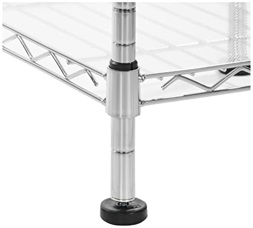 Amazon Basics Expandable Adjustable Metal Closet Organizer with - Image 5