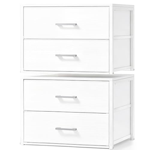 Fixwal Closet Drawers for Clothes, 2 Pack - Image 2