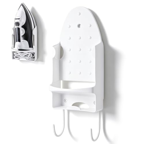 Ironing Board Hanger Wall Mount, Electric Iron Holder Rack - Image 7