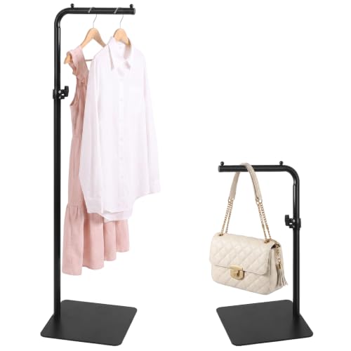 Adjustable Clothing Display 16-64in Shirt Display Stand Metal - Image 2