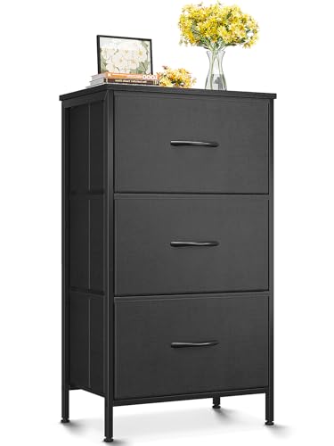 AODK Small Dresser for Bedroom Nightstand with 3 Storage Drawers - Image 2
