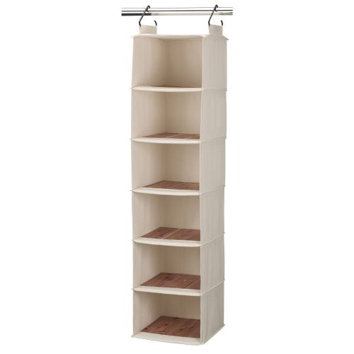 Household Essentials Cedarline 6‑Shelf Hanging Closet - Image 8