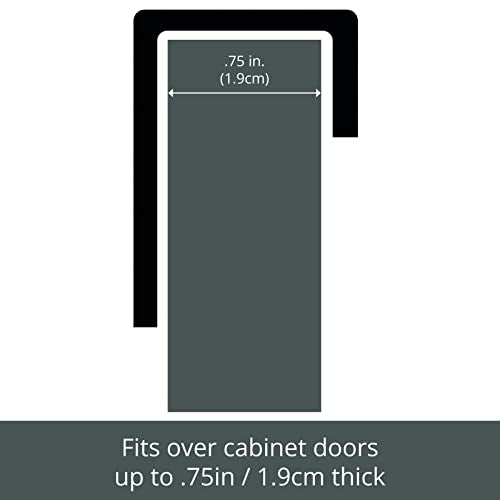mDesign Metal Bathroom Storage Tool Organizer Accessory - Image 6