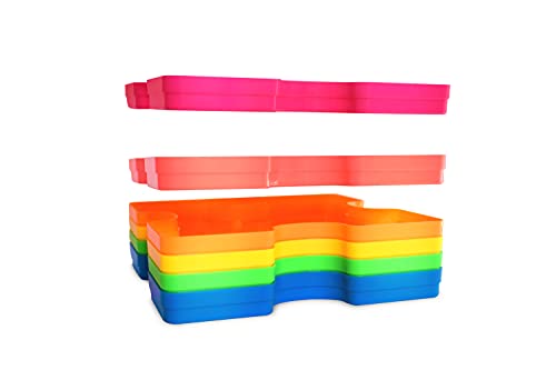 Springbok Puzzle Sorting Trays 6-Piece Stackable Puzzle - Image 5