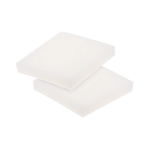 HARFINGTON 2pcs Anti Vibration Pads 2" x 2" x 0.59" Silicone Rubber Vibration Isolation Pads Damping Furniture Pads Mat Block for Washing Machine Dryer Air Conditioner Compressor Treadmill