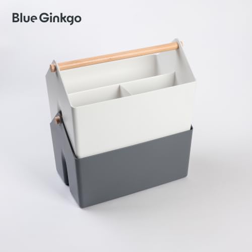 BLUE GINKGO Storage Basket, Medium 4.5L, White, Made in Korea - Image 7