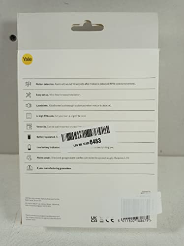 Yale Shed and Garage Alarm, Free-Standing or Wall-Mounted - Image 7