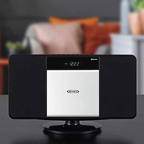 Jensen® JBS-300 Home Bluetooth Stereo Shelf Music System Speakers - Image 7