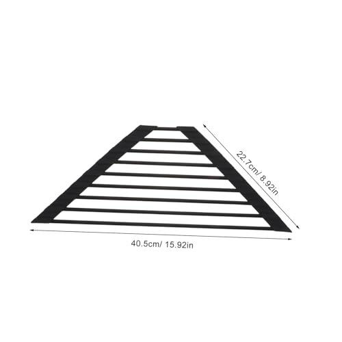 Triangular Stainless Steel Sink Draining Rack for Dishes - Image 3