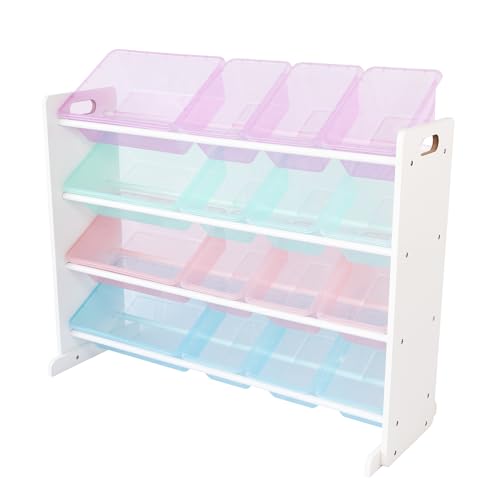 Humble Crew Kids Toy Organizer with 16 Bins, 4 Tier - Image 2
