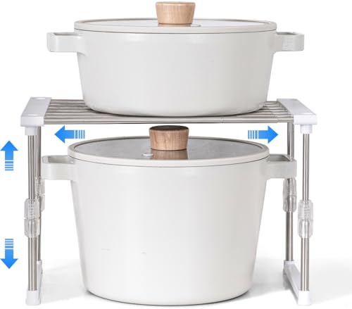 carrotez Expandable Kitchen Cabinet Organizer 11.8~19.6 x 7.8 x - Image 2