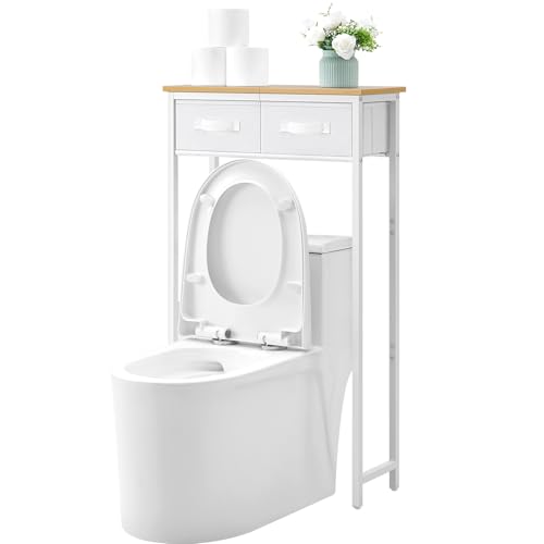 MOHOPE 2-Tier Over The Toilet Storage with 2 Fabric | All Products - Image 2