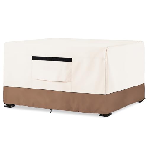 Fire Pit Cover,Outdoor Heavy Duty 600D 100% Waterproof Fire Pit - Image 2