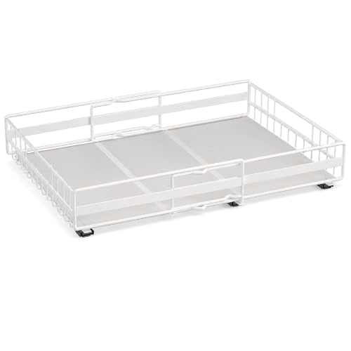 Pull Out Cabinet Organizer, Adjustable Kitchen Sliding Shelf - Image 2