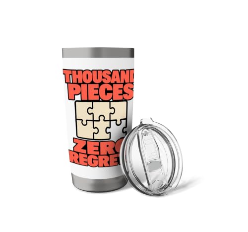 Jigsaw Puzzle Thousand Pieces Zero Regrets Hobby Lover Funny - Image 7