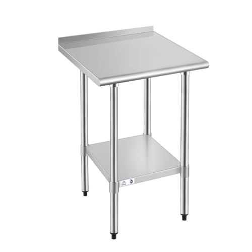 ROCKPOINT Stainless Steel Table for Prep & Work | Home Organization - Image 2