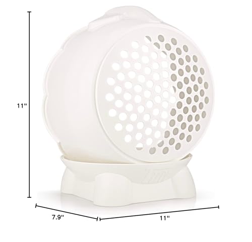 Bath Toy Storage - Off-White - 2 Piece Baby Bathtub Toy - Image 4