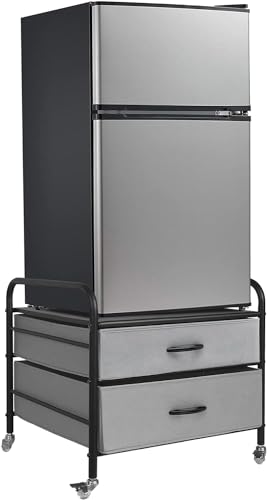 EazeHome Mini Fridge Stand, Fridge Stand with Storage - Image 2