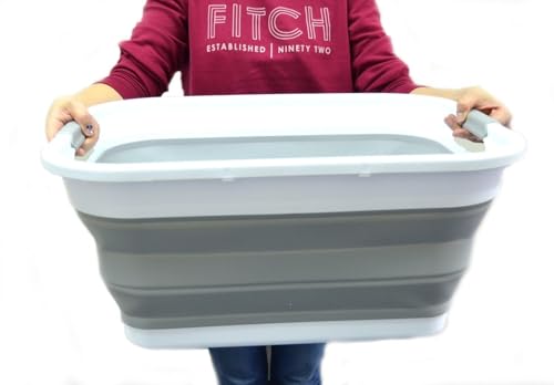 SAMMART 41L (10.8 gallon) Collapsible Plastic Laundry - Image 8