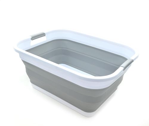 SAMMART 41L (10.8 gallon) Collapsible Plastic Laundry - Image 2