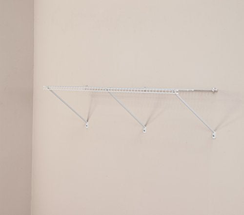 ClosetMaid Multi-Purpose Ventilated Wire Shelf Kit, 4 Ft. - Image 4