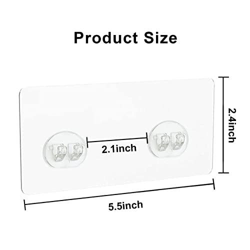 4PCS Shower Caddy Adhesive Sticker Replacement Hook for Corner - Image 7