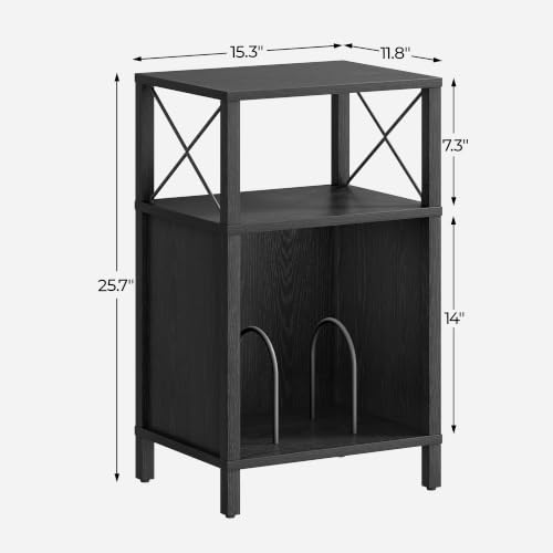 3-Tier Record Player Stand, Turntable Stand with Vinyl - Image 3